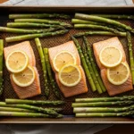 One-Pan 15-Minute Meals You’ll Absolutely Love (Quick Weeknight Wins) 20 15-minute sheet-pan salmon with asparagus and lemon