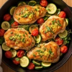 One-Pan 15-Minute Meals You’ll Absolutely Love (Quick Weeknight Wins) 18 One-pan lemon-herb chicken cutlets with zucchini and tomatoes