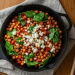 One-Pan 15-Minute Meals You’ll Absolutely Love (Quick Weeknight Wins) 19 One-pan smoky chickpeas and greens with feta