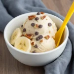 3 Ingredient Banana Nice Cream (Creamy & Dairy-Free) 2 spoonful of banana nice cream