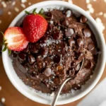 Easy Chocolate Coconut Clusters (Healthy No-Bake) 2 chocolate coconut clusters bite texture