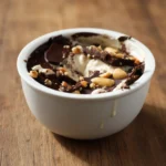 No-Bake Peanut Butter Yogurt Cups (High Protein) 2 Bite into peanut butter yogurt cup