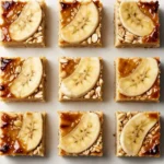 banana oat bars featured
