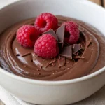 High Protein Chocolate Milk Pudding 2 chocolate protein pudding featured