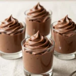 Chocolate Skyr Dessert Cups 4 No bake chocolate skyr dessert cups