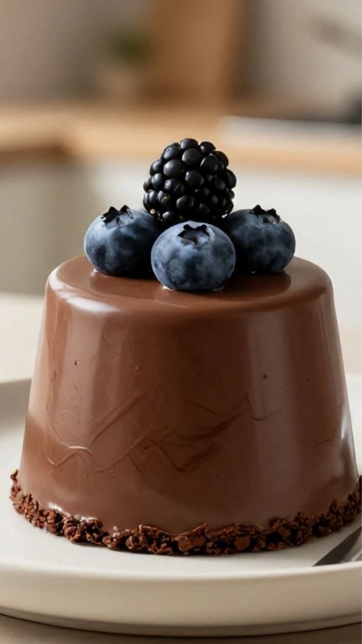 Chocolate Skyr Dessert Cups Chocolate skyr dessert cups with rich cocoa texture