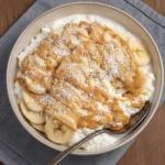Healthy Banana Cottage Cheese Bowl 2 Creamy banana cottage cheese texture
