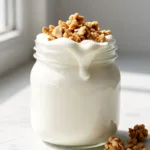 vanilla yogurt crunch jars featured