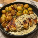 one pan creamy chicken and potatoes