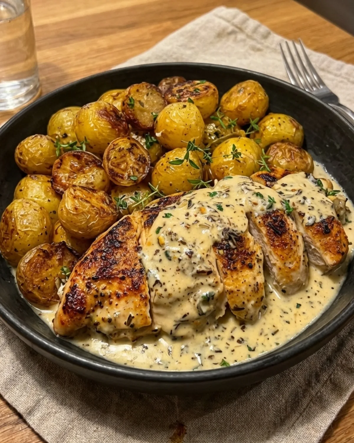 Home page 1 one pan creamy chicken and potatoes