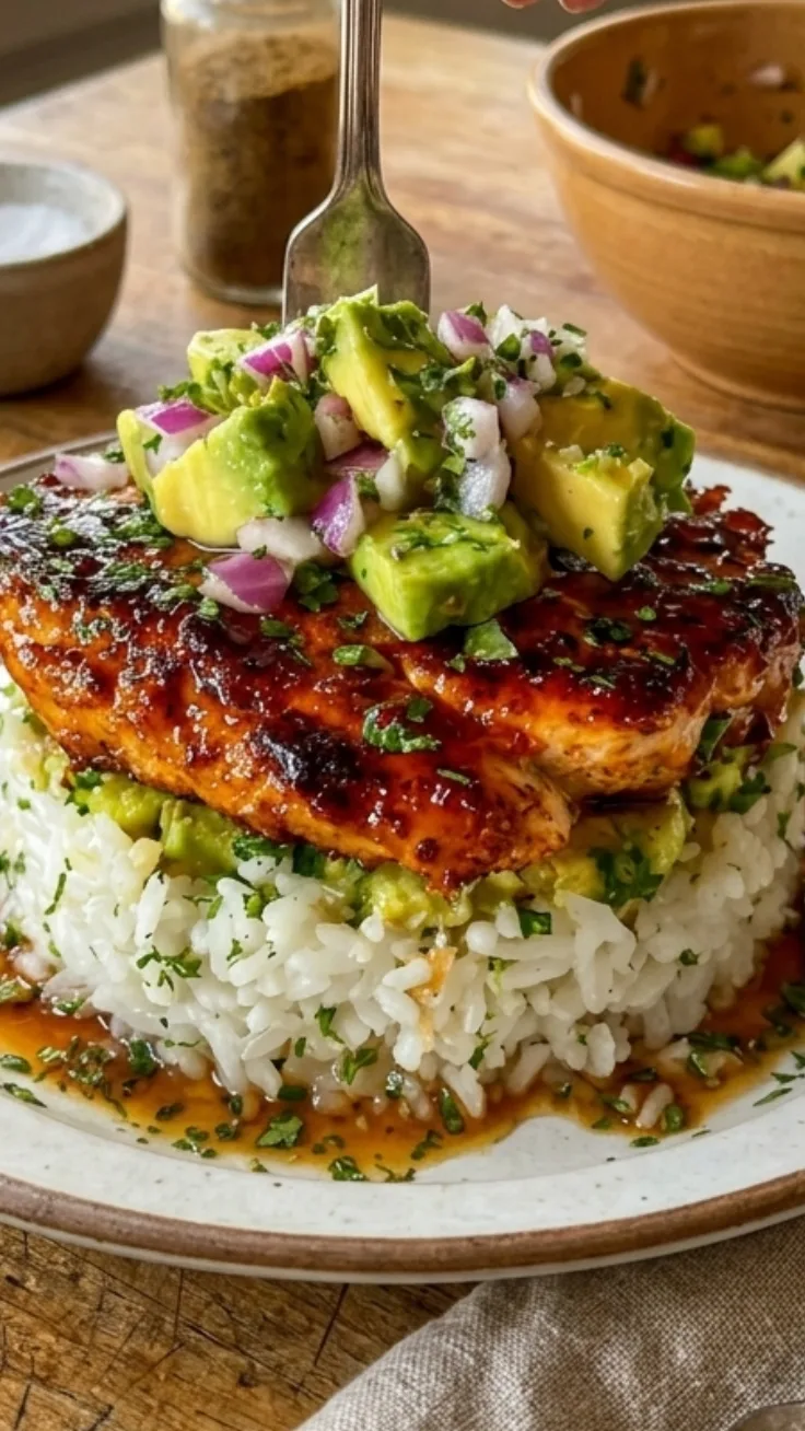 Honey Lime Chicken Bowl hero