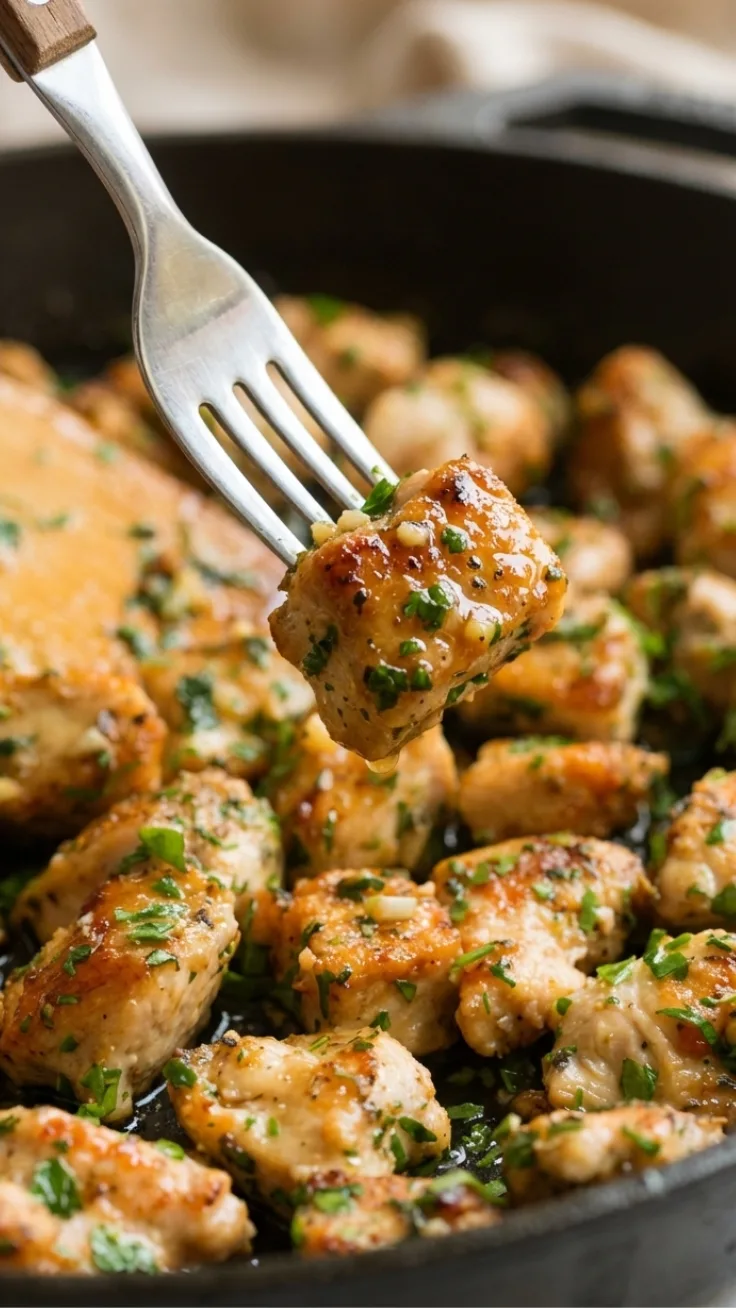 one pot garlic butter chicken rice herro