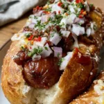 Spicy Firecracker Hot Dogs (Easy Party Recipe) 3 FIRECRACKER HOT DOGS fetured