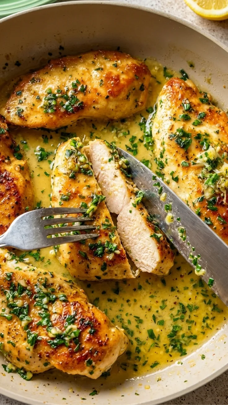 Garlic butter chicken hero