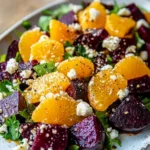 beet orange salad featured