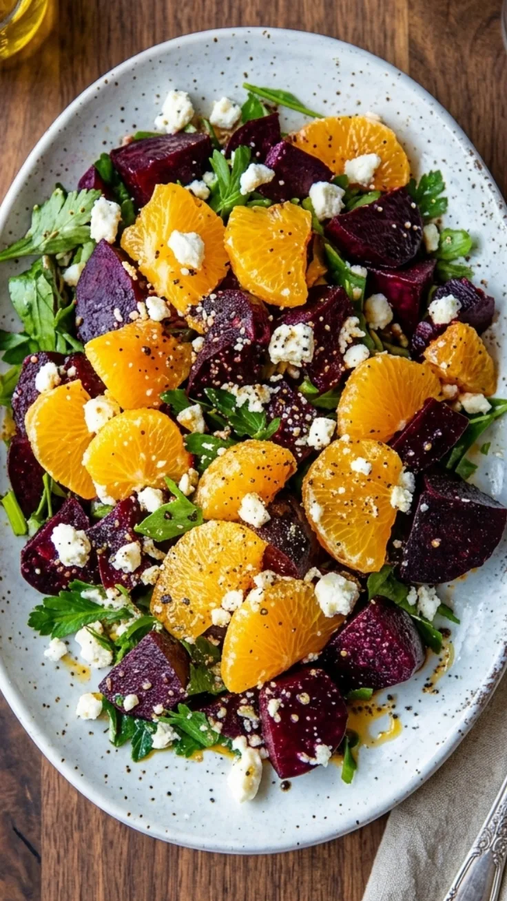 beet orange salad hero
