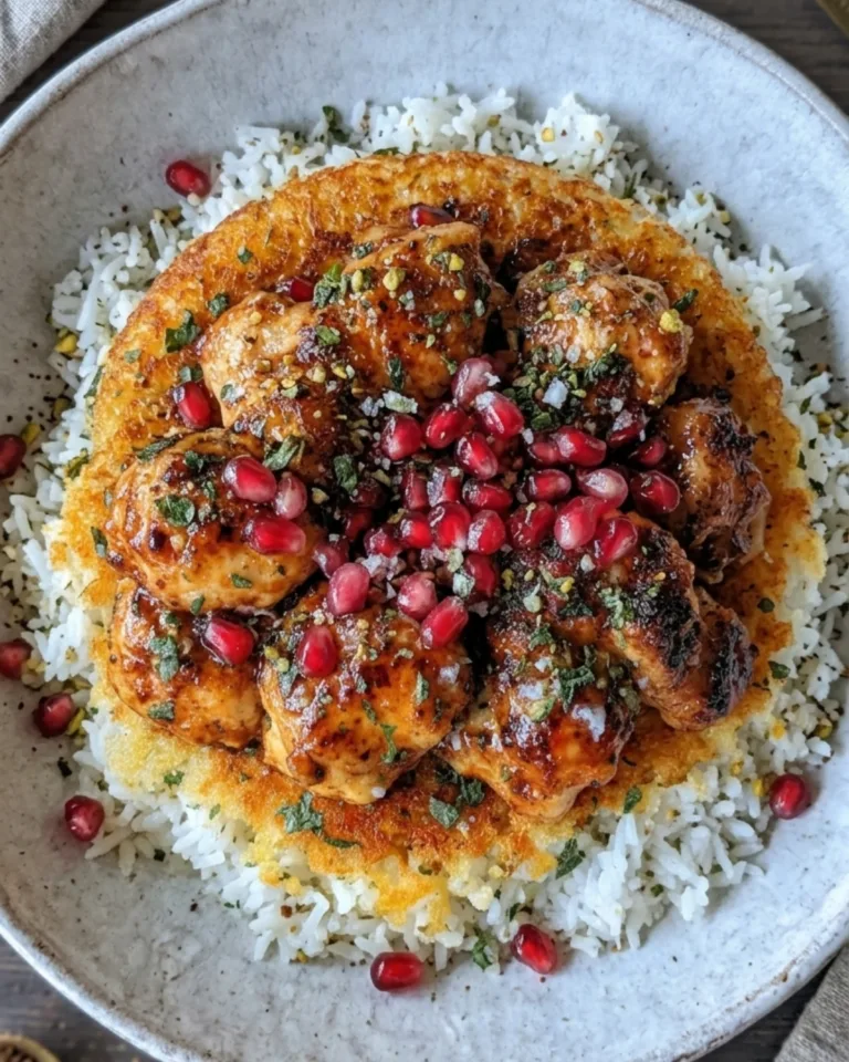 chicken over rice featured