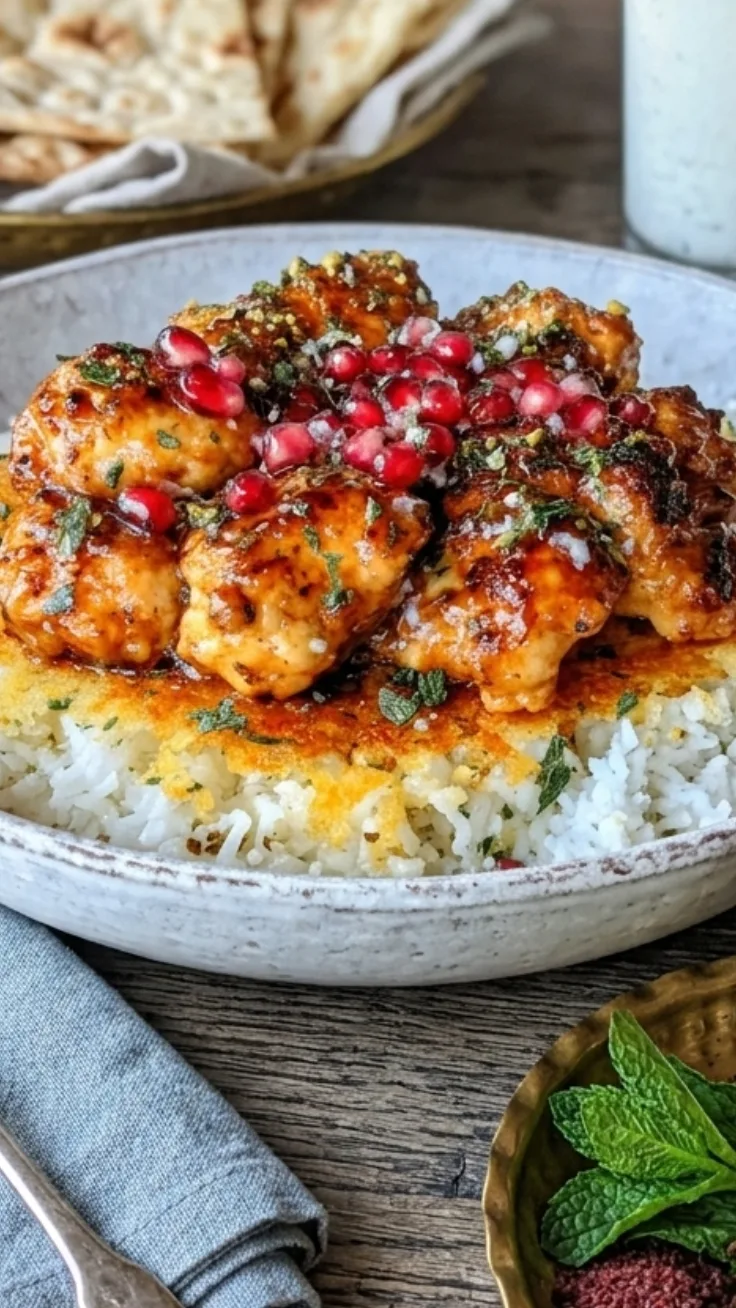 chicken over rice hero