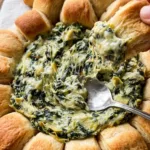 Creamy Easter Spinach Dip Bread Bowl 2 easter spinach hero