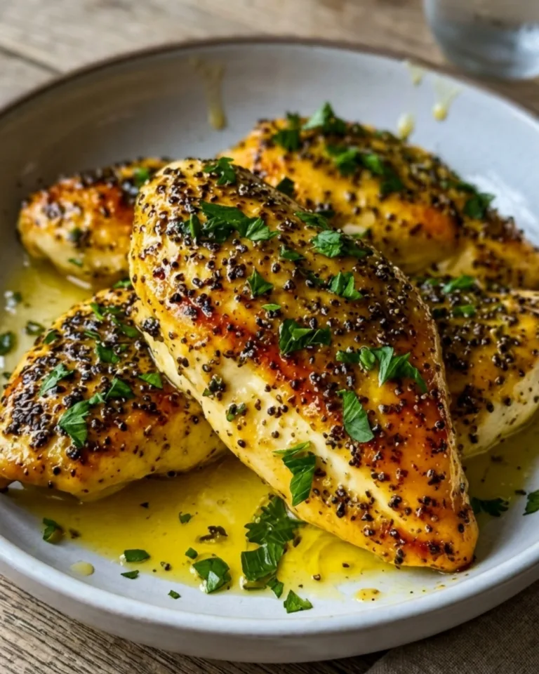 creamy yogurt chicken skillet close up