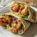 High Protein Shrimp Caesar Wraps (Fresh, Creamy & Satisfying) 4 shrimp wr