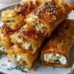 crispy chili honey feta rolls hero