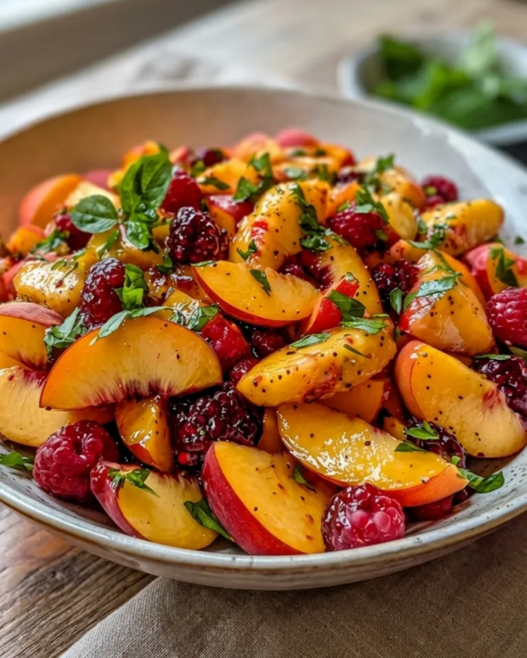 salad peaches berries ftrd