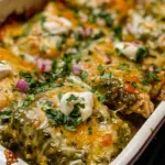 salsa verde chicken casserole ftrd