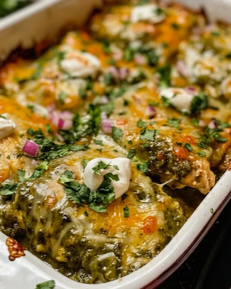 salsa verde chicken casserole ftrd